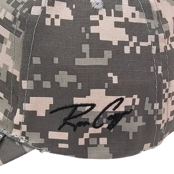NAPA Racing NASCAR Hat - Camo Intrepid Fallen Heroes Fund Martin Truex Ron Capps - Picture 6 of 8